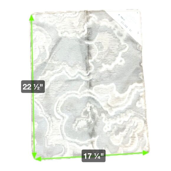 Textured Fabric Swatches Lot Kaufman Grey Beige Blue Crafts Pillows Quilting - Picture 16 of 16